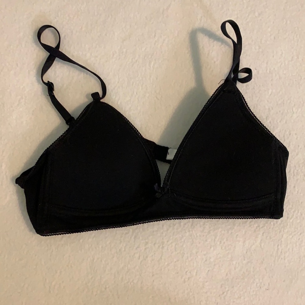 Black Lace Bra